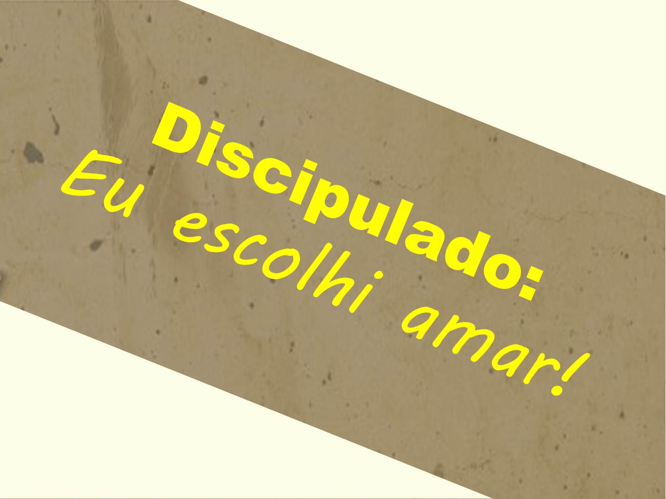 Igreja Batista - Eu escolhi amar