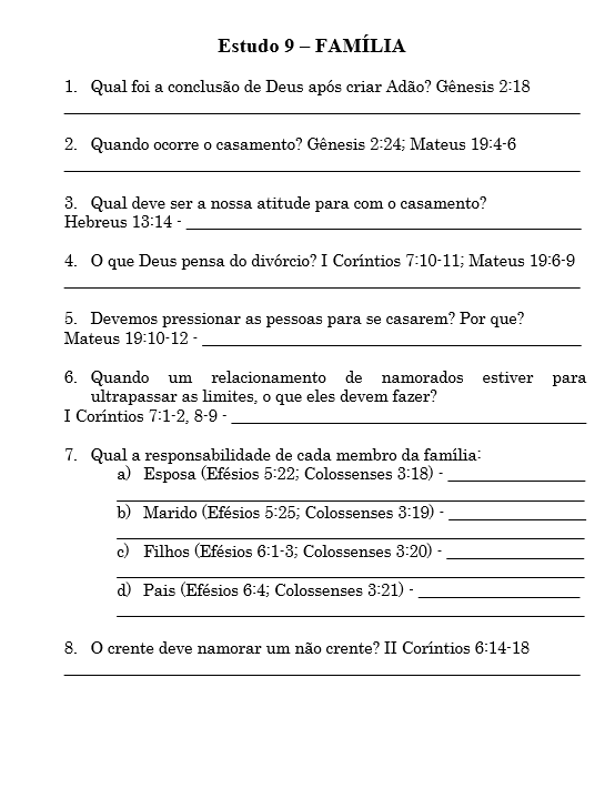 Estudo bíblico 9